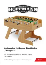 Sportime Automaten Hoffmann Kicker Foldable Assembly Manual preview