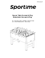 Sportime Connect & Play 3614105 Assembly Instructions Manual preview