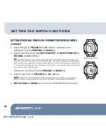 Preview for 14 page of Sportline 955 Manual