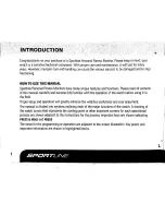 Preview for 4 page of Sportline Anytouch S12 Manual