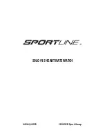 Sportline SOLO 915 User Manual предпросмотр