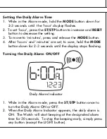 Preview for 10 page of Sportline Solo 920 Instruction Manual