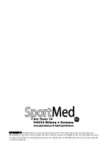 Предварительный просмотр 16 страницы SportMed Mobee Med Start-Up Booklet