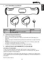 Предварительный просмотр 25 страницы Sportplus AQUA TUBE PRO Instruction Manual