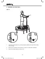 Предварительный просмотр 16 страницы Sportplus FITNESS TRAMPOLINE Instruction Manual