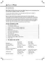 Предварительный просмотр 23 страницы Sportplus SP-AT-100 Operating Instructions Manual