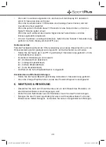 Предварительный просмотр 28 страницы Sportplus SP-AT-100 Operating Instructions Manual