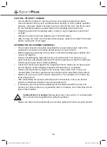 Предварительный просмотр 36 страницы Sportplus SP-AT-100 Operating Instructions Manual