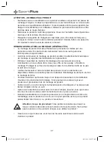 Предварительный просмотр 47 страницы Sportplus SP-AT-100 Operating Instructions Manual