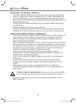 Предварительный просмотр 69 страницы Sportplus SP-AT-100 Operating Instructions Manual