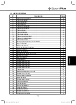 Предварительный просмотр 74 страницы Sportplus SP-BS-100 User Manual