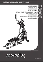 Sportplus SP-ET-7000-iE User Manual preview