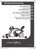 Sportplus SP-HT-0001 User Manual preview