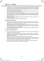 Предварительный просмотр 28 страницы Sportplus SP-HT-1004-iE Operating Instructions Manual