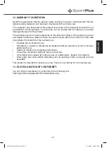 Предварительный просмотр 47 страницы Sportplus SP-HT-1004-iE Operating Instructions Manual