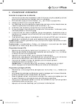 Предварительный просмотр 65 страницы Sportplus SP-HT-1004-iE Operating Instructions Manual