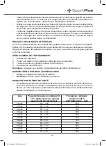 Предварительный просмотр 67 страницы Sportplus SP-HT-1004-iE Operating Instructions Manual