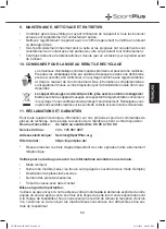 Предварительный просмотр 69 страницы Sportplus SP-HT-1004-iE Operating Instructions Manual