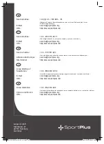 Preview for 122 page of Sportplus SP-HT-9800-iE User Manual