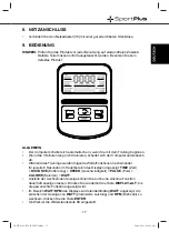 Preview for 17 page of Sportplus SP-HT-9910-B-iE Instructions For Use Manual