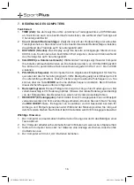 Preview for 16 page of Sportplus SP-MR-008 Operating Instructions Manual