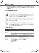 Preview for 18 page of Sportplus SP-MR-008 Operating Instructions Manual