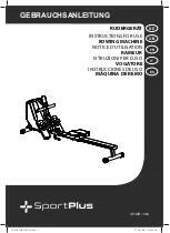 Sportplus SP-MR-0081 Instructions For Use Manual preview