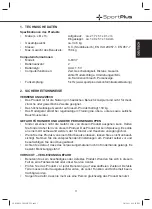 Предварительный просмотр 3 страницы Sportplus SP-MR-010 User Manual