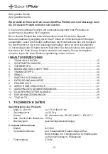 Preview for 15 page of Sportplus SP-MR-030-iE User Manual