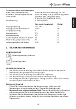 Preview for 16 page of Sportplus SP-MR-030-iE User Manual