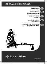 Sportplus SP-MR-030-R-iE User Manual preview