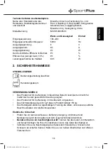 Предварительный просмотр 16 страницы Sportplus SP-MR-030-R-iE User Manual