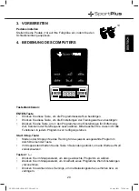 Предварительный просмотр 20 страницы Sportplus SP-MR-030-R-iE User Manual