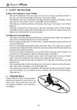 Предварительный просмотр 24 страницы Sportplus SP-MR-1200-B-iE Operating Instructions Manual