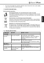 Предварительный просмотр 39 страницы Sportplus SP-MR-1200-B-iE Operating Instructions Manual