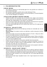 Предварительный просмотр 43 страницы Sportplus SP-MR-1200-B-iE Operating Instructions Manual