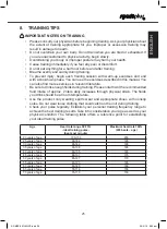 Предварительный просмотр 25 страницы Sportplus SP-MSP-001 Operating Instructions Manual