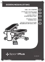 Предварительный просмотр 1 страницы Sportplus SP-MSP-005 Operating Instructions Manual