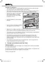 Preview for 20 page of Sportplus SP-PUB-012-IM-INT Operating Instructions Manual