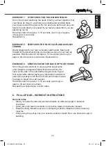 Preview for 23 page of Sportplus SP-PUB-012-IM-INT Operating Instructions Manual