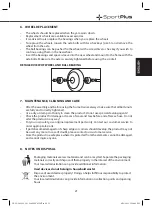 Предварительный просмотр 21 страницы Sportplus SP-SC-201 User Manual