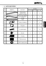 Предварительный просмотр 79 страницы Sportplus SP-T-244 User Manual