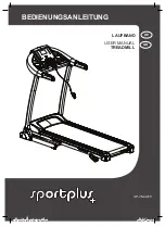 Предварительный просмотр 1 страницы Sportplus SP-TM-4216 User Manual