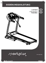 Sportplus SP-TM-4216e User Manual preview