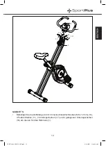 Preview for 13 page of Sportplus X-Bike SP-HT-1002 Operating Instructions Manual