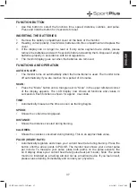 Preview for 37 page of Sportplus X-Bike SP-HT-1002 Operating Instructions Manual