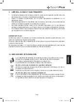 Preview for 109 page of Sportplus X-Bike SP-HT-1002 Operating Instructions Manual