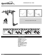 Предварительный просмотр 1 страницы SportRack SR2404B Installation Manual