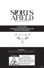 Preview for 1 page of SPORTS AFIELD HAVEN SA5925HX Instruction Manual