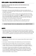 Preview for 3 page of SPORTS AFIELD SA5520INS-BIO Instruction Manual